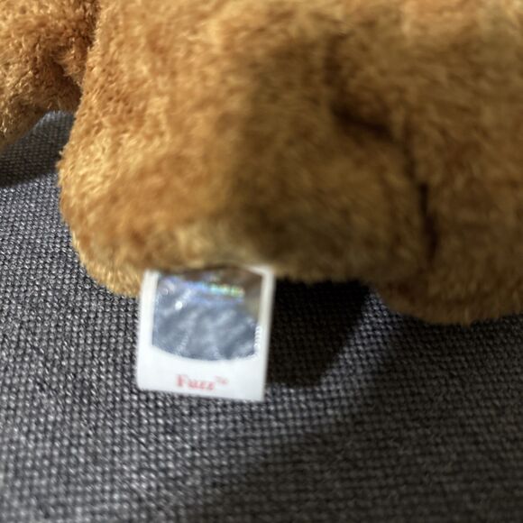Ty Beanie Baby Teddy Bear Fuzz Light Brown July 23 1998 Retired Vintage New Tags - Picture 6 of 7